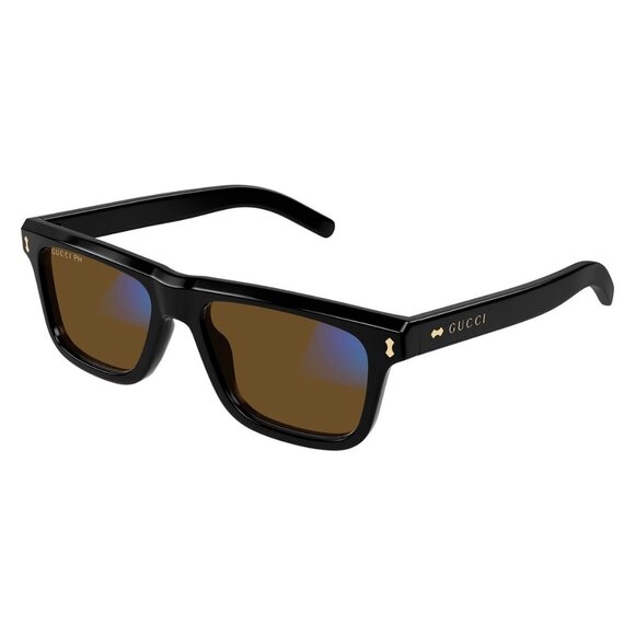 New GUCCI Black Square GG1525S 001 Sunglasses Women - Picture 3 of 5